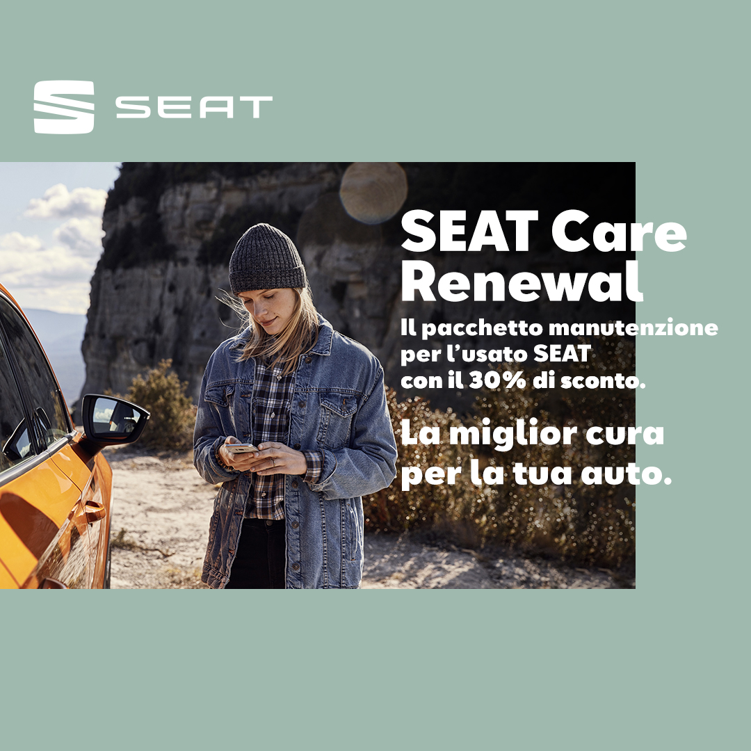 Promozione Seat Care Renewal -35%